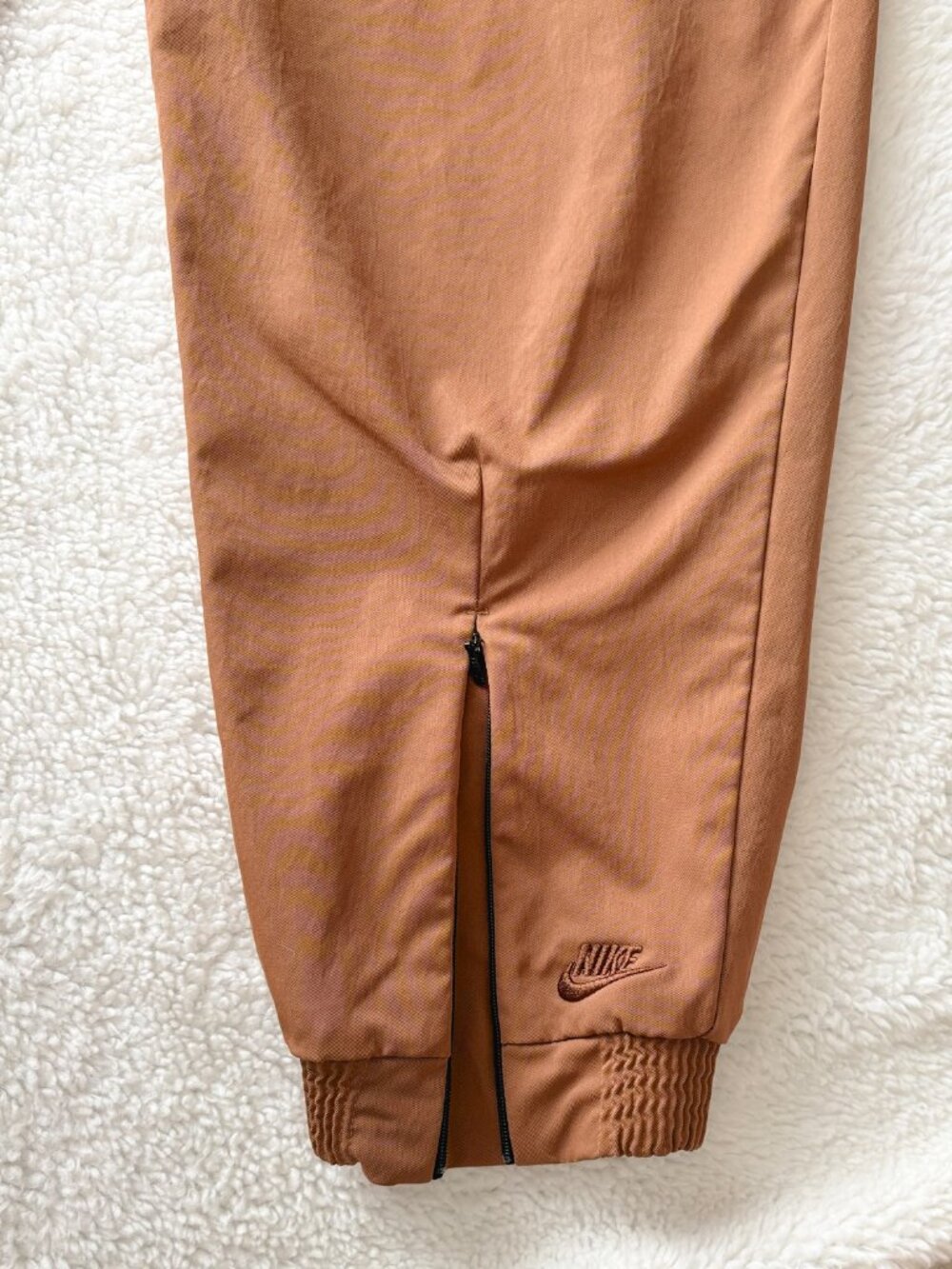 Nike Dri-FIT Tech Pack High Waisted Pants Women’s S Brown Woven Athletic Trouser - Picture 6 of 8